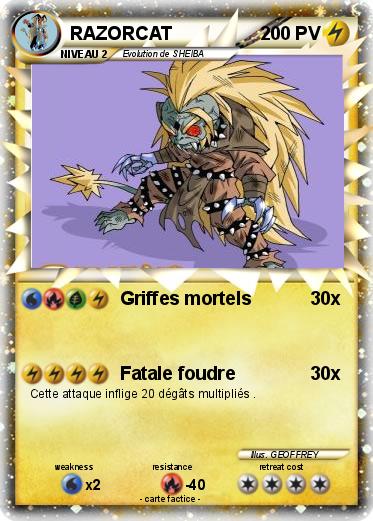 Pokemon RAZORCAT