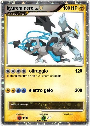 Pokemon kyurem nero
