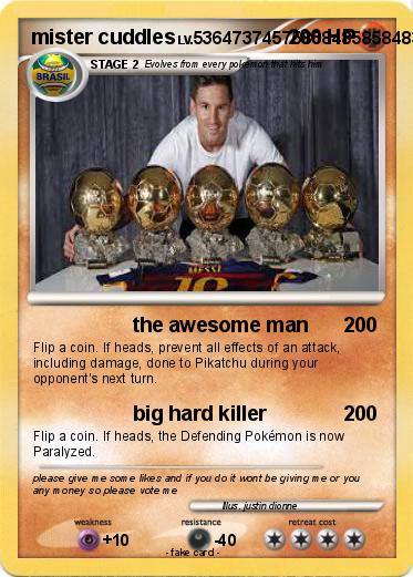 Pokemon mister cuddles