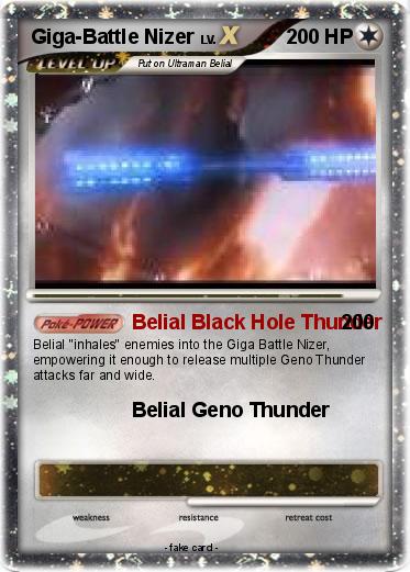 Pokemon Giga-Battle Nizer