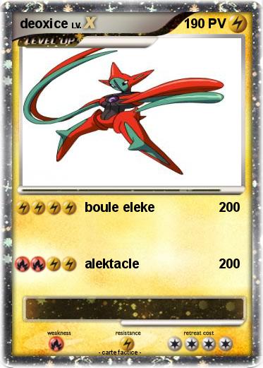 Pokemon deoxice