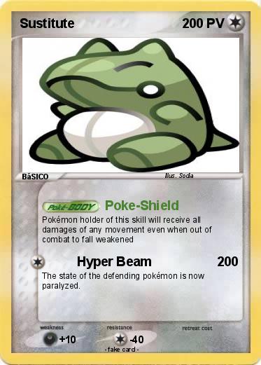 Pokemon Sustitute