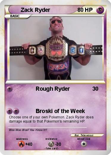 Pokemon Zack Ryder