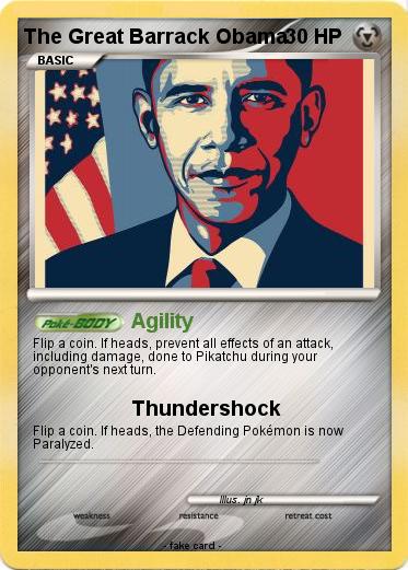 Pokemon The Great Barrack Obama