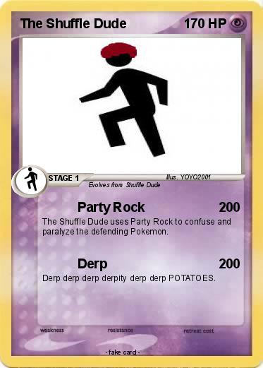 Pokemon The Shuffle Dude