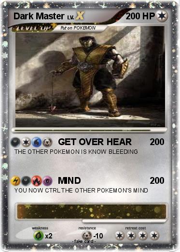 Pokemon Dark Master