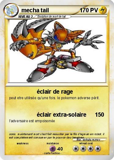 Pokemon mecha tail