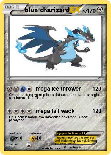 Pokemon blue charizard