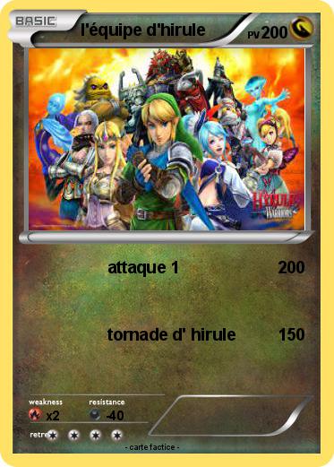 Pokemon l'équipe d'hirule