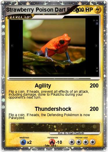Pokemon Strawberry Poison Dart Frog
