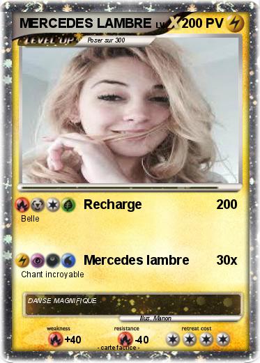 Pokemon MERCEDES LAMBRE