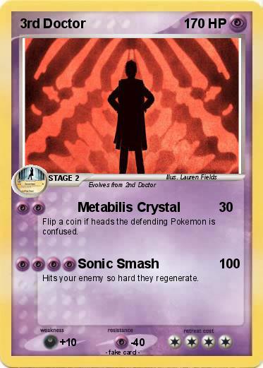 Pokemon 3rd Doctor