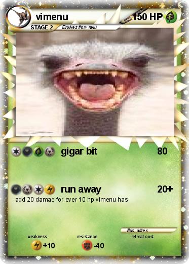 Pokemon vimenu