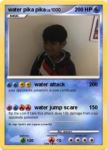 Pokemon water pika pika