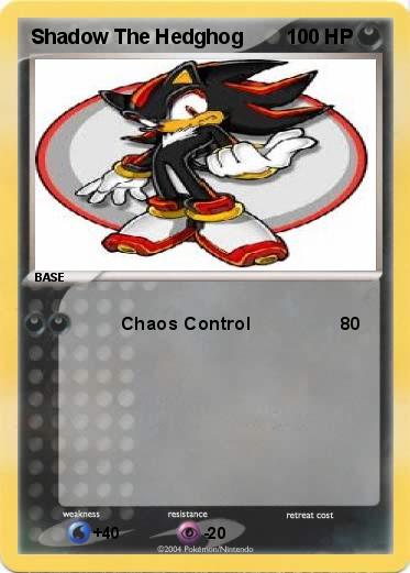 Pokemon Shadow The Hedghog
