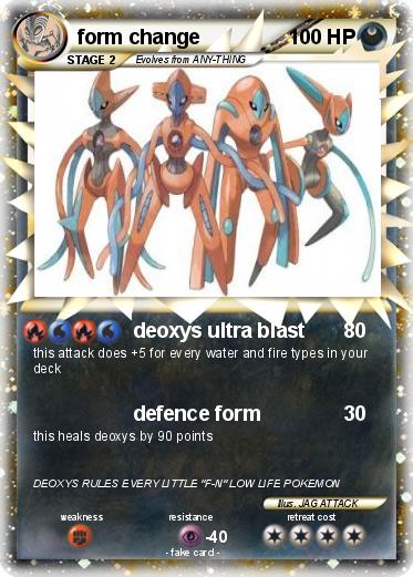 Pokemon form change