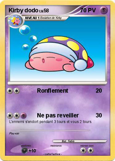 Pokemon Kirby dodo