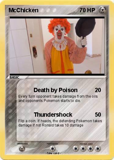 Pokemon McChicken
