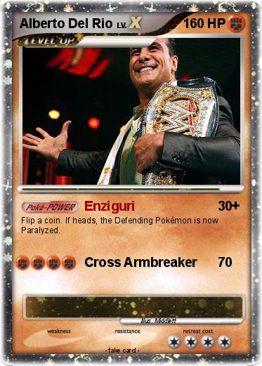 Pokemon Alberto Del Rio