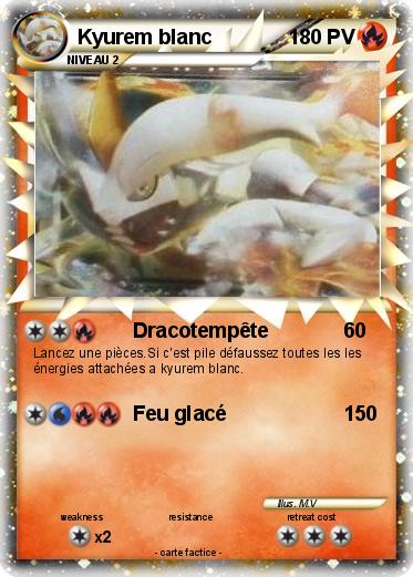 Pokemon Kyurem blanc
