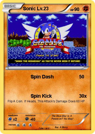 Pokemon Sonic Lv.23
