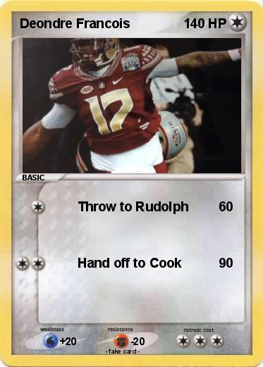 Pokemon Deondre Francois