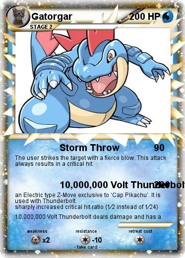 Pokemon Gatorgar