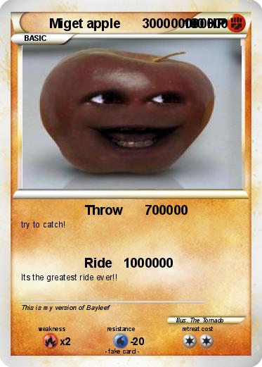 Pokemon Miget apple      300000000000
