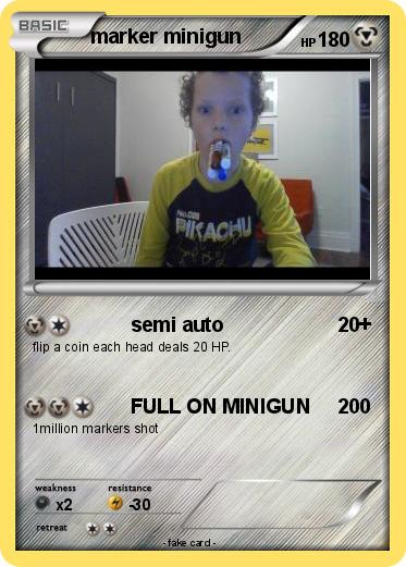 Pokemon marker minigun