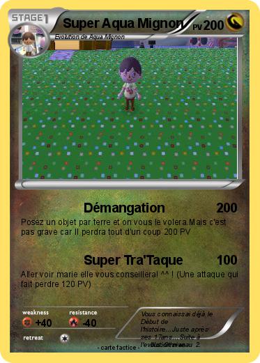 Pokemon Super Aqua Mignon