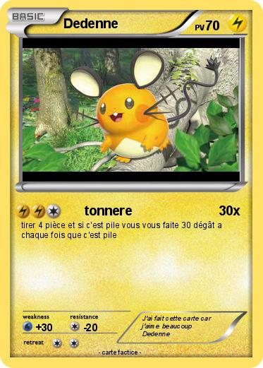 Pokemon Dedenne
