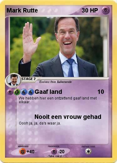 Pokemon Mark Rutte