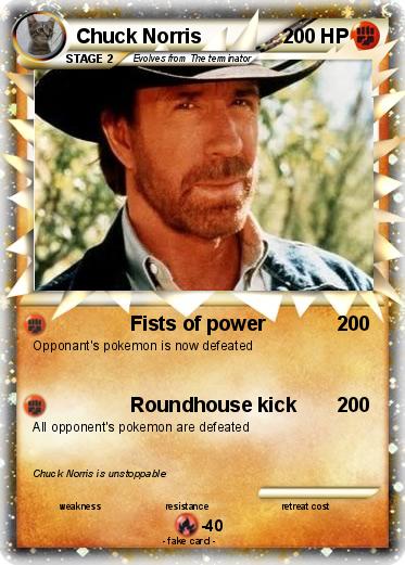 Pokemon Chuck Norris