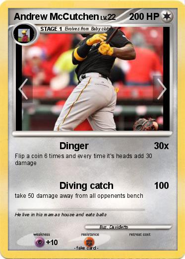 Pokemon Andrew McCutchen