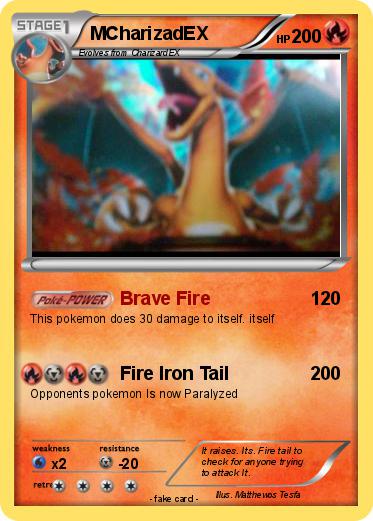 Pokemon MCharizadEX