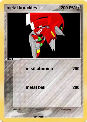 Pokemon metal knuckles