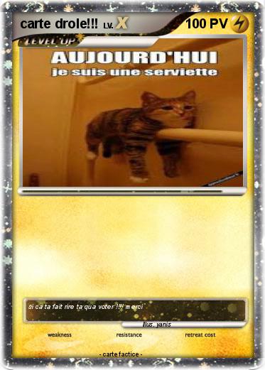 Pokemon carte drole!!!