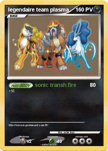 Pokemon legendaire team plasma