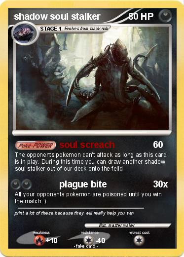 Pokemon shadow soul stalker