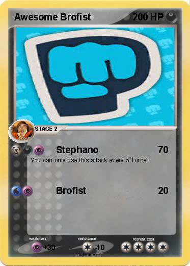 Pokemon Awesome Brofist