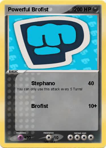 Pokemon Powerful Brofist