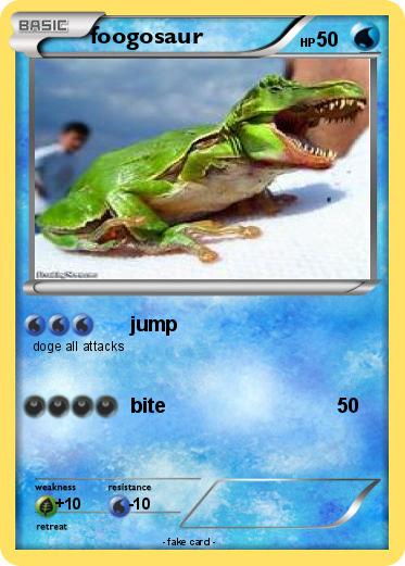 Pokemon foogosaur
