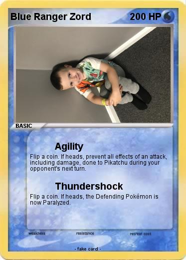 Pokemon Blue Ranger Zord