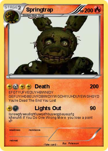 Pokemon Springtrap