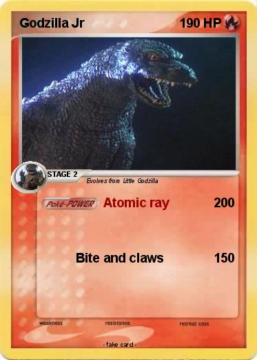Pokemon Godzilla Jr
