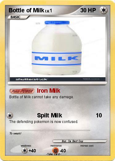 Pokemon Bottle of Milk