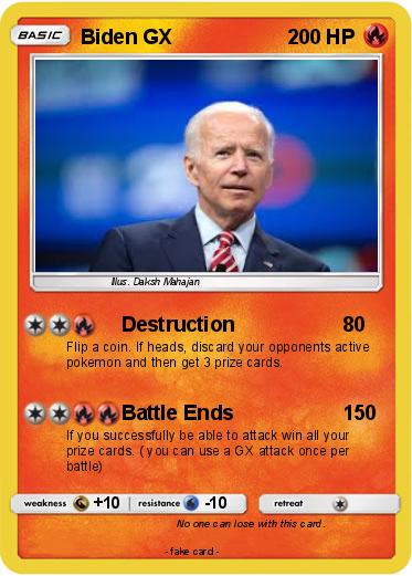 Pokemon Biden GX