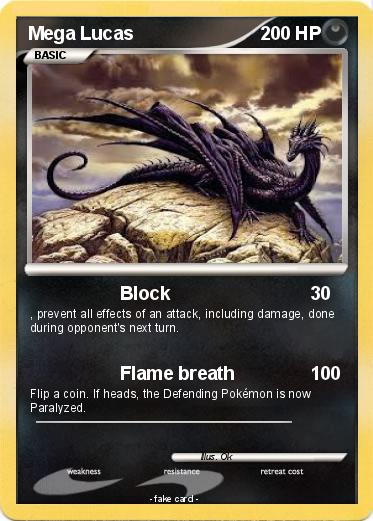 Pokemon Mega Lucas