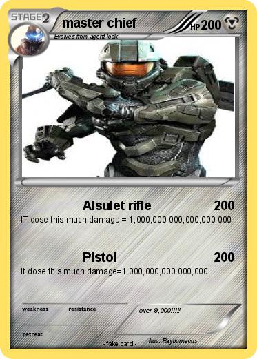 Pokemon master chief