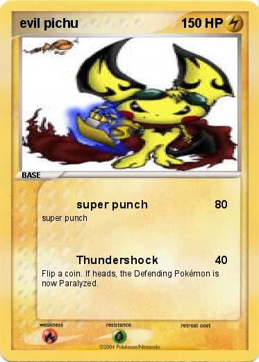 Pokemon evil pichu